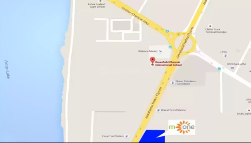 Lokaa M One Location Map